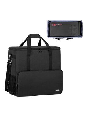 PC Carrying Case, Desktop Travel Bag for Computer Tower, Keyboard, Cable Bag